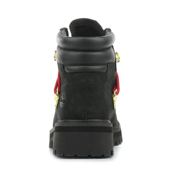 TIMBERLAND WOMEN'S LTD HERITAGE 6'' INCH BOOT BLACK NUBUCK A2JVD - Picture 4 of 8